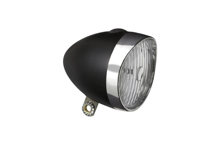 Koplamp Retro 3 LED Zwart Batterij