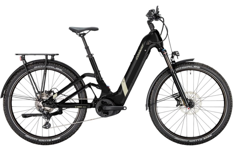 CONWAY Elektrische SUV Cairon SUV FS 4.7 27.5"/46cm-M/10/zwart metallic - woestijnmat/02825024