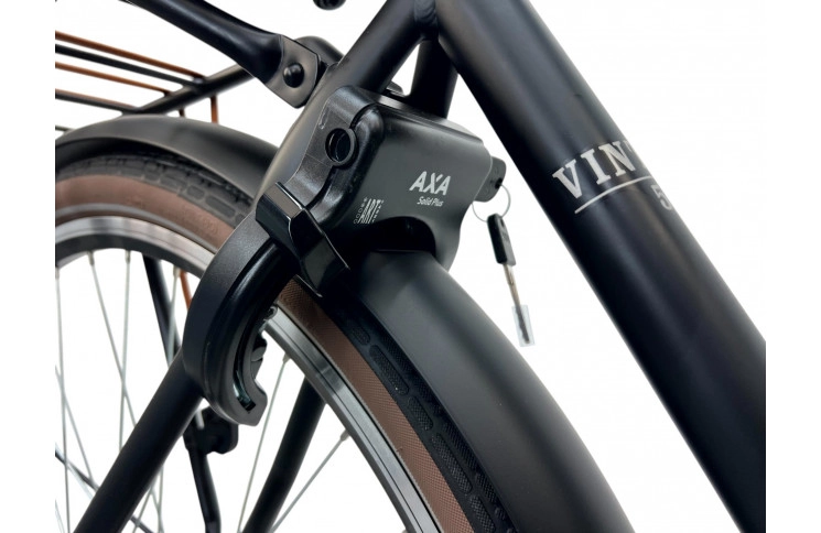 Damesfiets Altec Vintage Transportfiets N-3 Mat Zwart 50cm