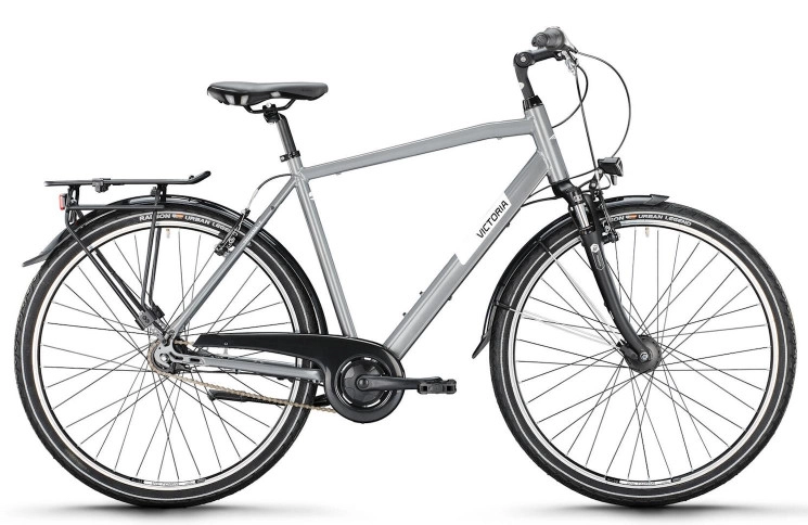 VICTORIA Trekkingfiets TREQANA 3 28"/61cm-XL/8/asgrijs/02985539