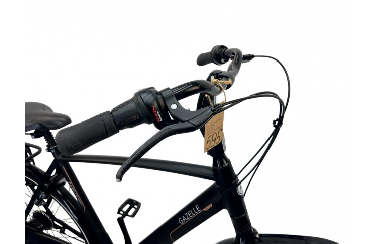 Herenfiets Gazelle Orange m/al/sity/black/28/57