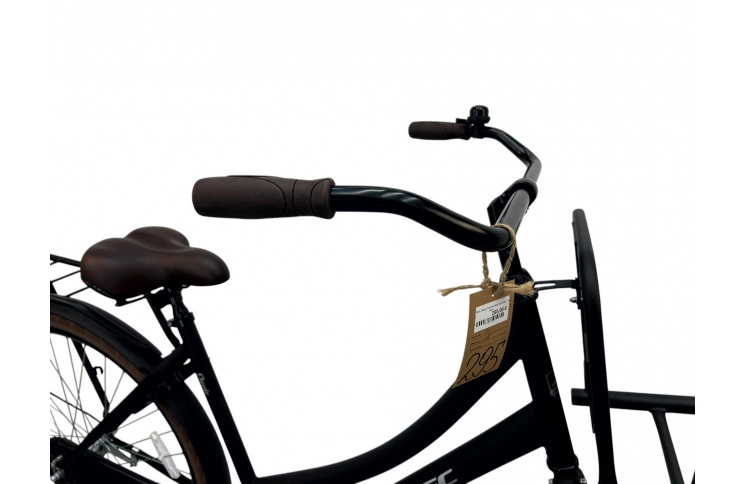 Damesfiets Altec Classic Transportfiets 53cm Mat Zwart