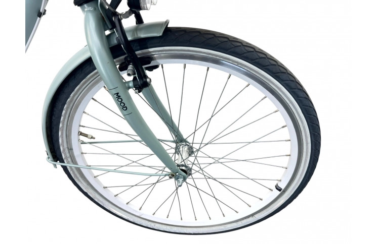 Meisjesfiets Alpina Mood 24"/40cm/oliva