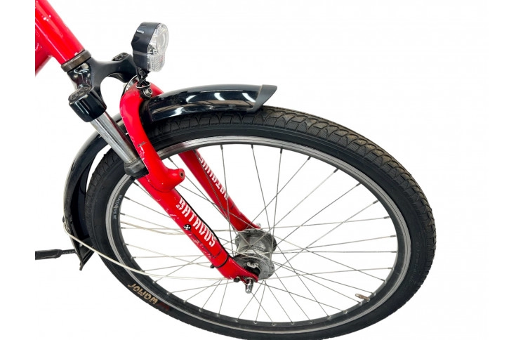 Jongensfiets Batavus Snake 26"/48cm/rood-wit
