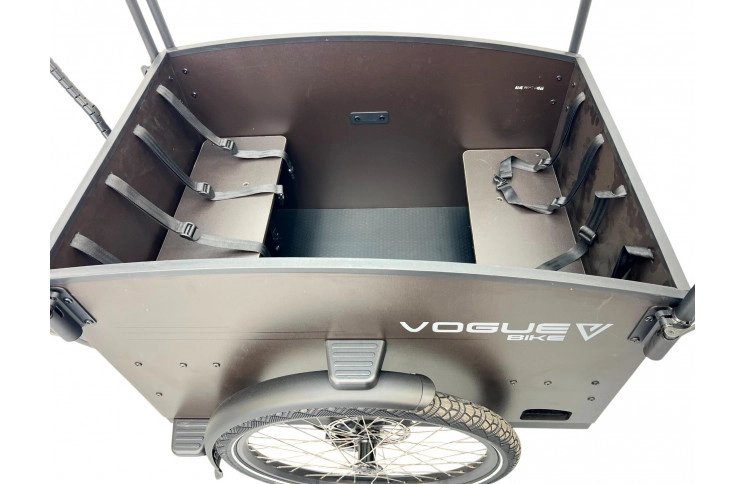 E-CARGO VOGUE JOURNEY-S torquesensor, 7dr, matt-black-black (36V 14.5Ah 522Wh)