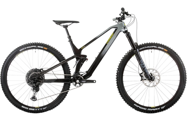 CONWAY MTB Full-Suspension WME 5.9 29"/43cm-M/12/grafiet fade - acid metallic/02822872