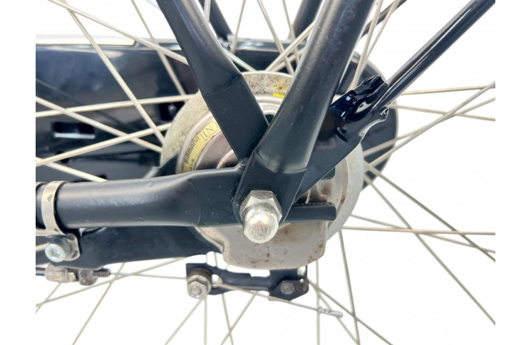 Damesfiets Facebike Mafiets 28" 57 cm zwart matt