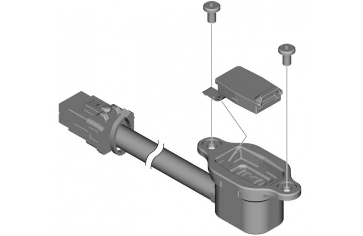 Shimano Steps EW-CP100 laadpoort voor Intube accu | 550mm