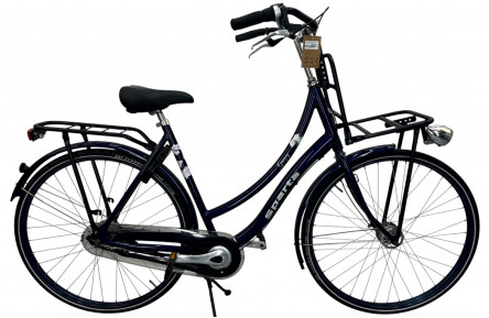 Damesfiets Sparta Granny 28"/56cm/donker-blauw