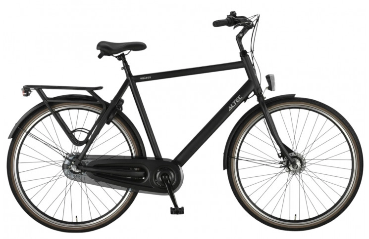 Herenfiets Altec Walesa 28"/55cm/N-3/mat-zwart