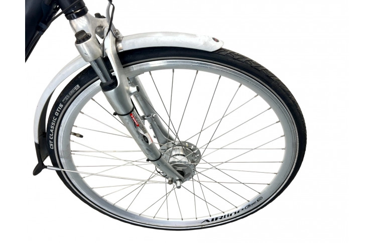 Damesfiets Sparta 28"/55cm/Zwart-grijs