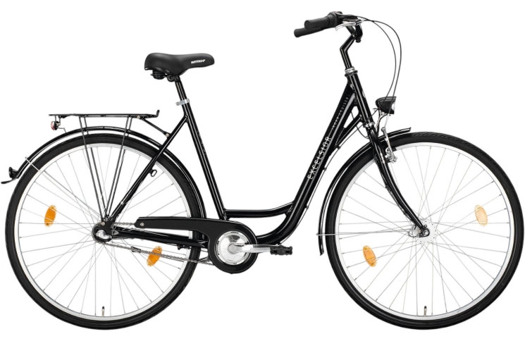 EXCELSIOR City bike Road Cruiser Alu ND №1 28"/55cm/7/black/02130190