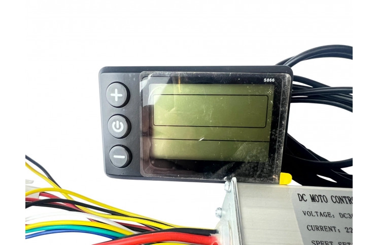 DC-motorcontroller met lithiumbatterij DC36/48V 22A + Display S866