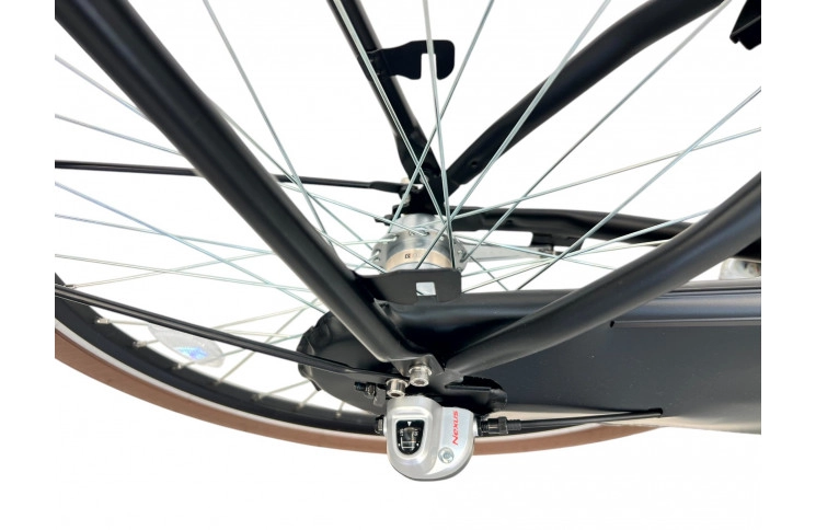 Meisjesfiets Altec Dutch 24"/43 cm/Mat Zwart/24225