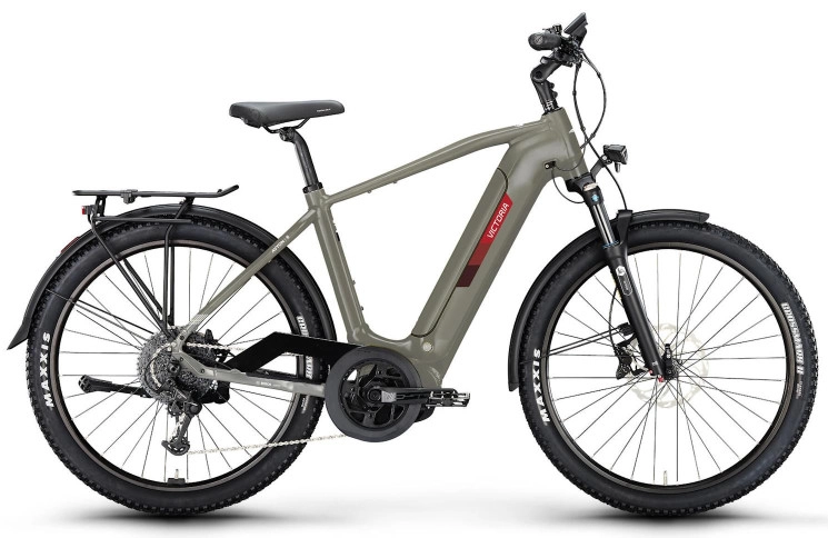 VICTORIA Elektrische SUV Avyon 6 №1 27.5"/48cm-S/10/terragrijs mat/02920492