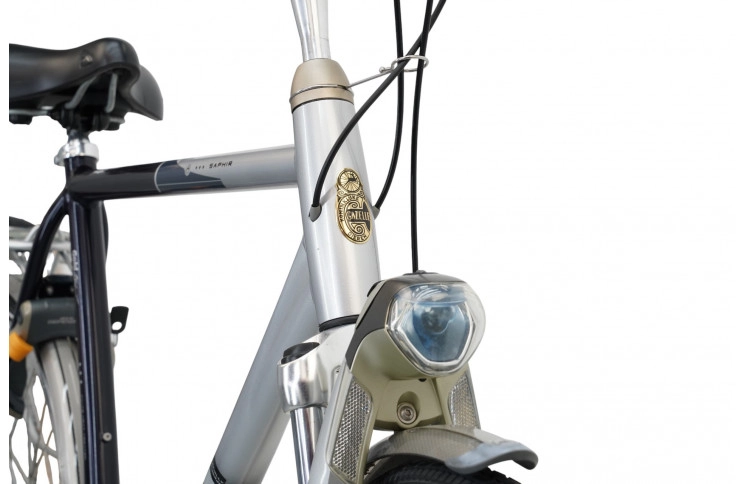 Herenfiets Gazelle Saphir 28"/61cm/paars-grijs