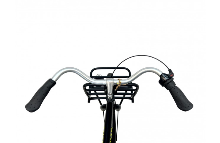 Meisjesfiets Load Cargo M/al/zwart/24/stad/f38