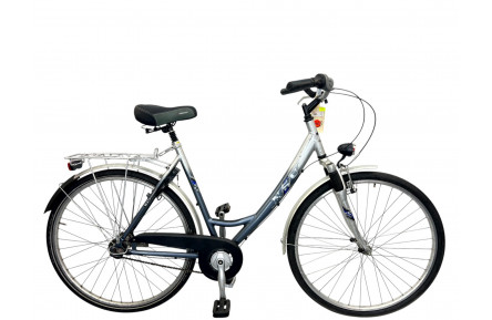 Damesfiets NSU w/blue/28/sity/al/55cm