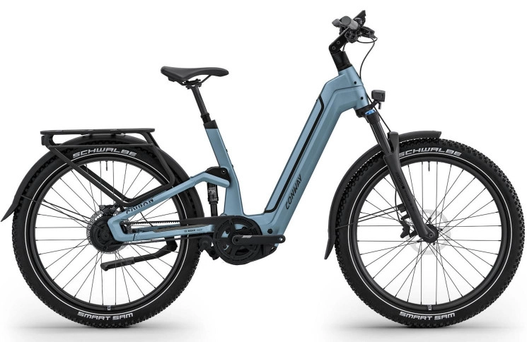 CONWAY Elektrische SUV Cairon C FS 2.0 B №1 27.5"/50cm-L/enviolo traploos/ijsblauw mat/02810773