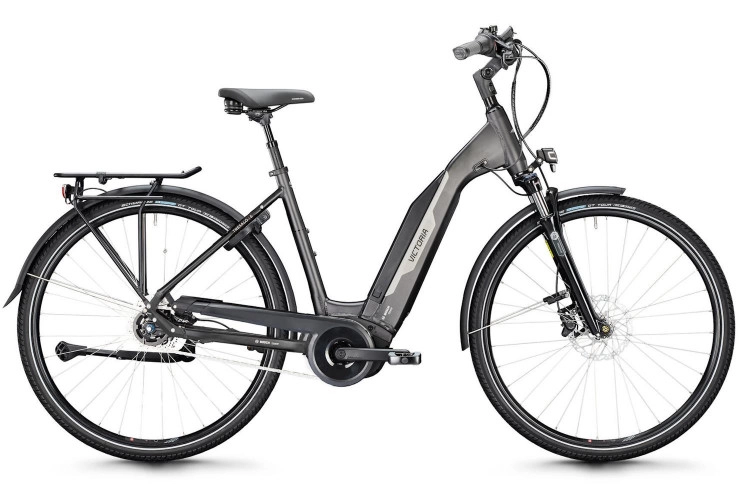 VICTORIA Elektrische trekkingfiets TRESALO 3 №1 28"/56cm-L/7/cosmos antraciet mat/02920748