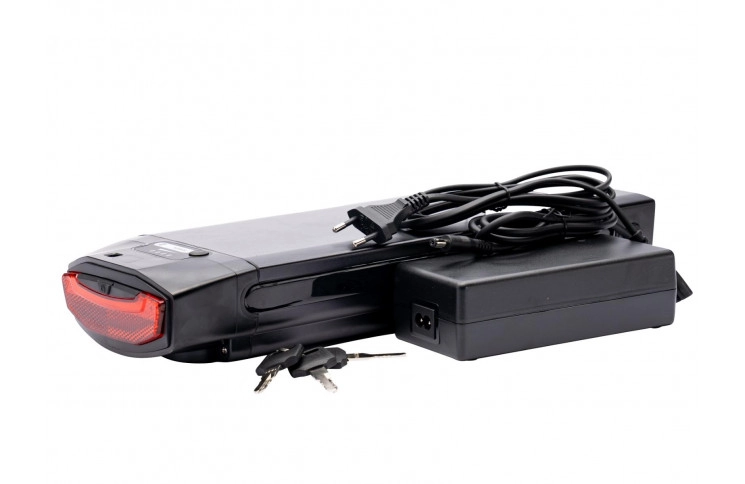 Brinckers 36V 13Ah 468W Rear Rack Bicycle Battery with New Charger