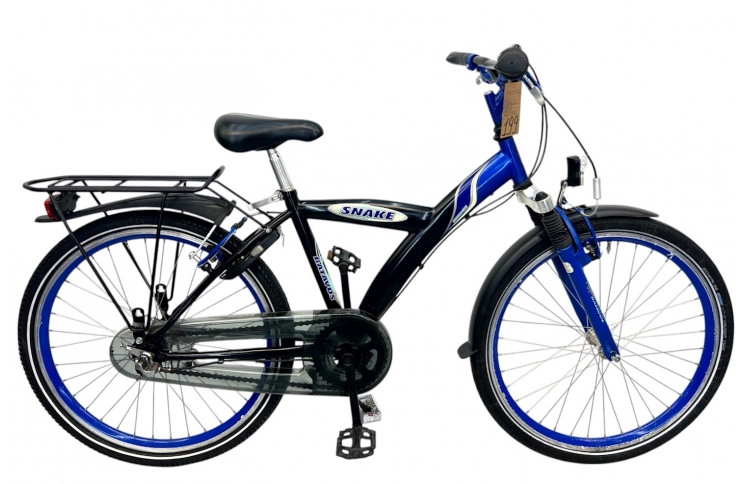 Jongensfiets Batavus Snake J/al/blauw/24/f37