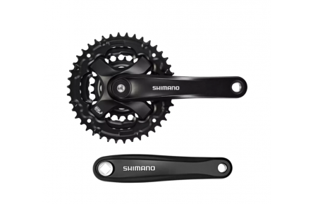 Shimano crankstel FC-TY501, cranklengte 170mm 7/8-speed, 42/34/24T