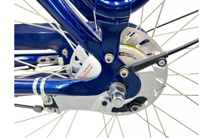 E-BIKE VOGUE MESTENGO, 7SP SHIMANO, 50CM, DARK-BLUE, 36V/12.8Ah/45Nm/468Wh