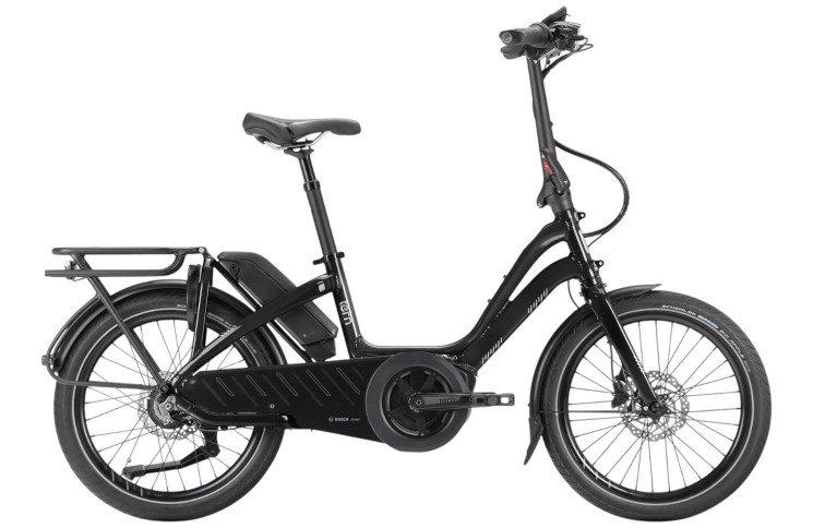tern Elektrische compactfiets NBD P8i LL 20"/Onesize/8/glans metallic zwart - zilver/02122604