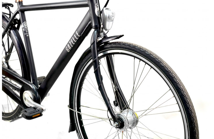 Men's bicycle Gazelle 28" 55 cm black