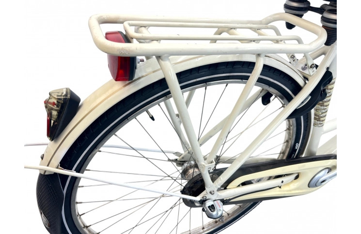 Damesfiets Montego Daily Urban 28"/53cm/witt