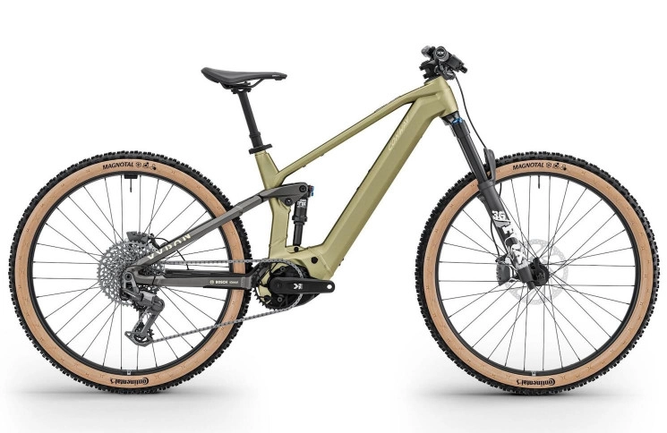 CONWAY Elektrische MTB Full-Suspension Xyron S 4.0 №1 29"/42cm-M/12/brons mat - donkergrijs mat/02810848