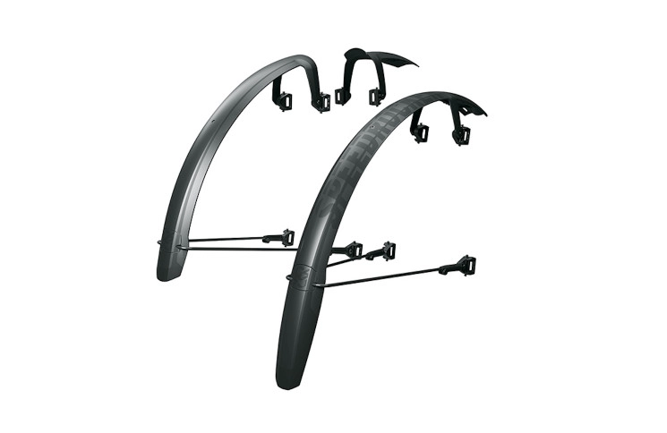 Spatbordset met spatborden SPEEDROCKER XL 28" zwart