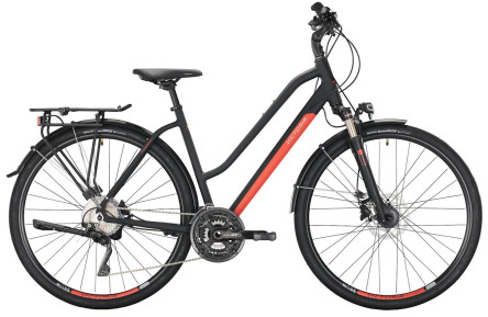 VICTORIA Trekkingfiets Trekking 8.7 28"/56cm-L/30/diepzwart mat/02980217
