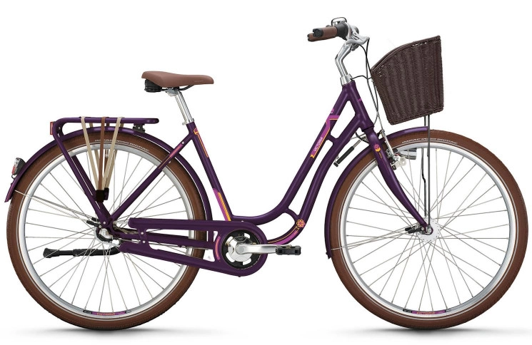 VICTORIA Stadsfiets ANTIQA 5 28"/50cm-M/7/donkerviolet/02986826