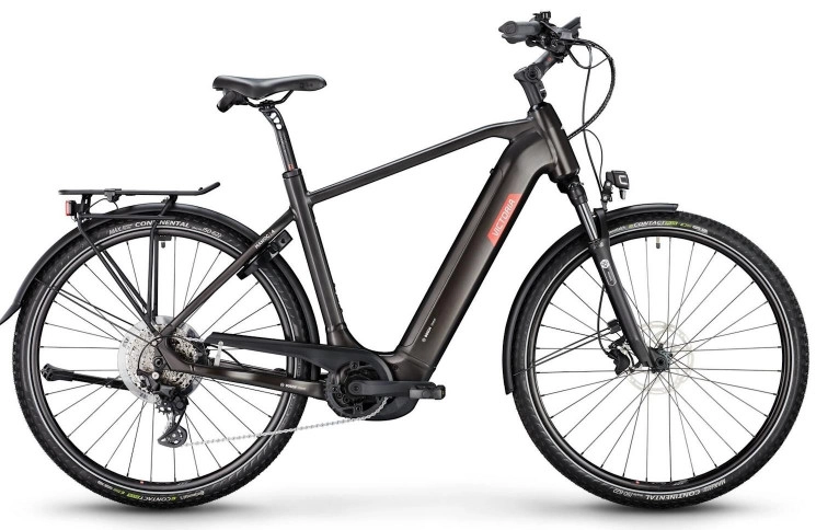 VICTORIA Electric trekking bike Manoc 4 №1 28"/54cm-M/10/warm anthracite matt/02920347