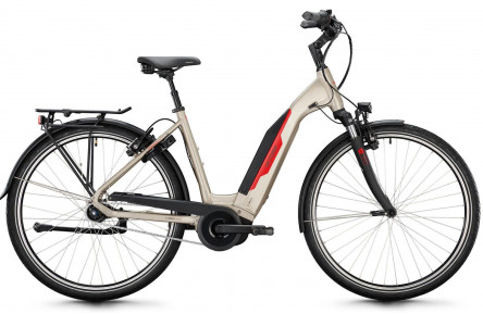VICTORIA Elektrische trekkingfiets TRESALO 1 №1 26"/45cm-S/7/rood metallic fade - zwart metallic/02920710