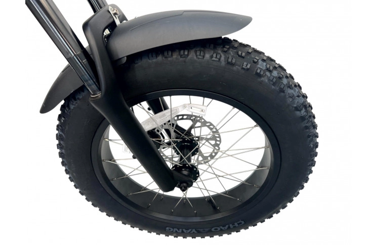 DIABLO E-BIKE, FAT BOY, MATT-BLACK/BLACK, 15,6AH 48V 748,8WH