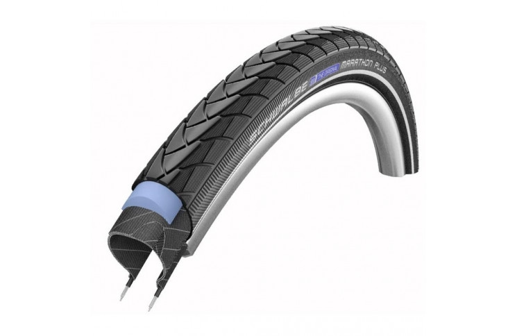 Buitenband Schwalbe Marathon Plus SmartGuard 28 x 1.50" / 40-622 mm - zwart met reflectie