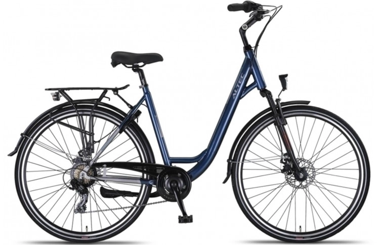 Damesfiets Altec Verona 28"/52 cm/Nachtblauw/284260
