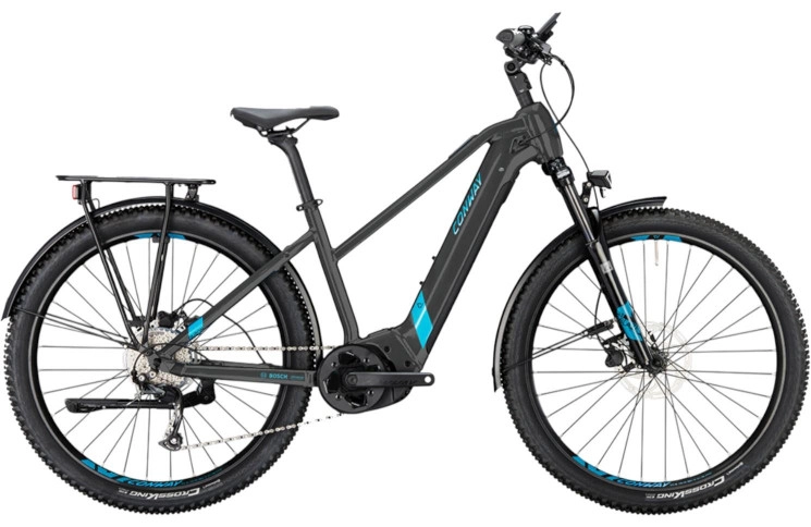 CONWAY Electric SUV Cairon C 2.0 500 27.5"/37cm-XS/9/black metallic matt - turquoise metallic/02823276