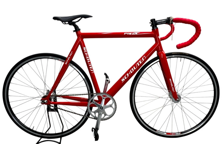 Racefiets Schouten Pista 28"/58cm/Rood