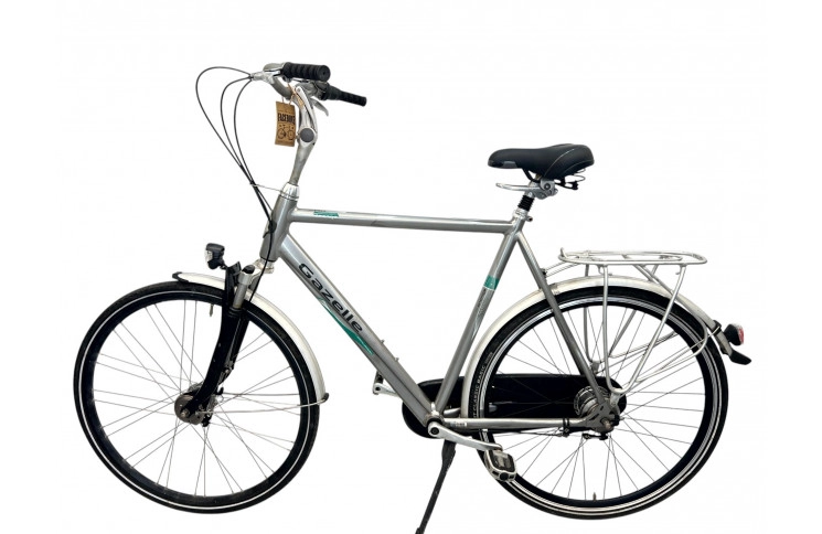 Herenfiets Gazelle Orange 28" 61 cm grijs