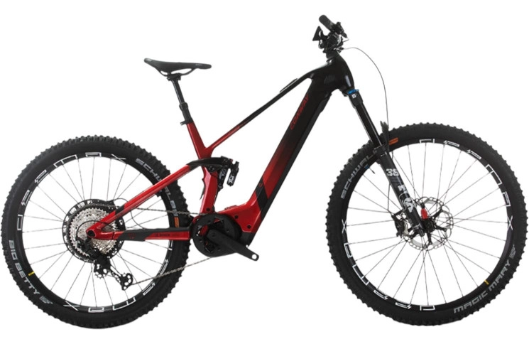 CONWAY Elektrische MTB Full-Suspension Xyron S 8.9 MX Carbon 29"/43cm-M/12/antraciet - zwart metallic/02827491