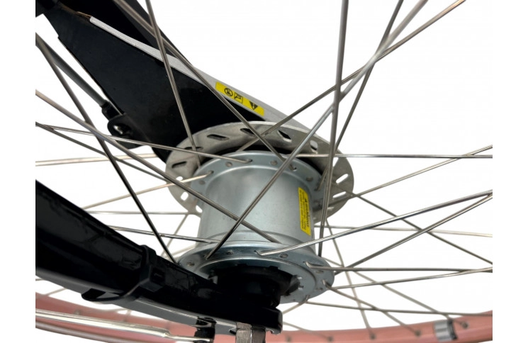 Woman's bicycle Gazelle Orange w/blue/28/al/sity/f49