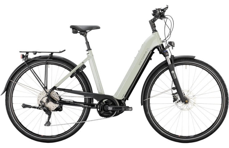 VICTORIA Electric trekking bike eTrekking 12.9 28"/56cm-L/10/good grey/02977007