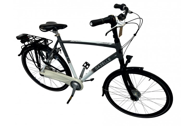 Herenfiets Gazelle Chamonix C7 m/al/sity/grey/28/f61