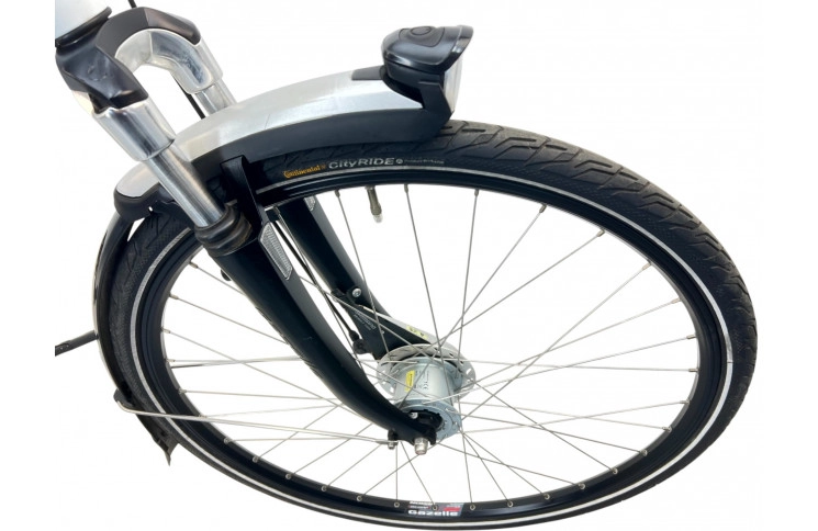 Damesfiets Gazelle Orange C7 28"/53cm/Wit