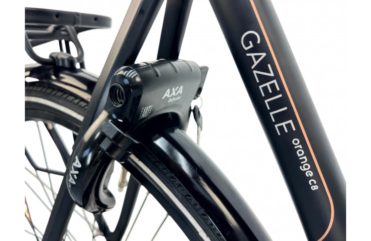 Herenfiets Gazelle Orange m/al/sity/black/28/57