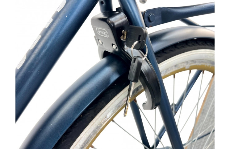 Damesfiets Spirit Cargo 28"/50cm/blauw